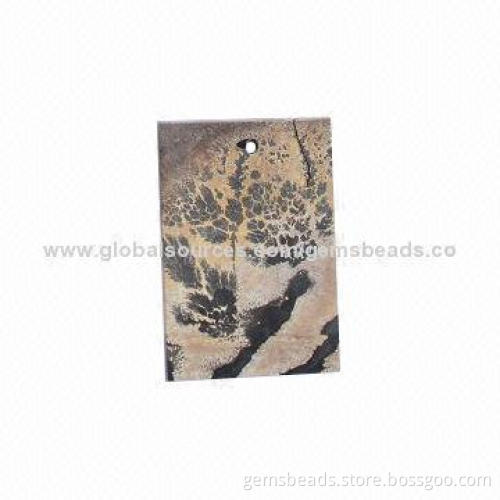 Gemstone pendant bead